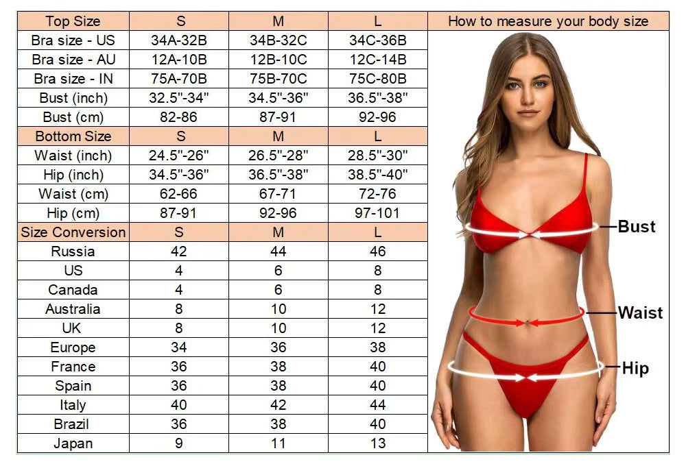 High Cut Bikini Set